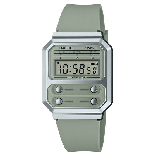 Casio A100WEF-3AEF Unisex Horloge 33 mm 3 ATM