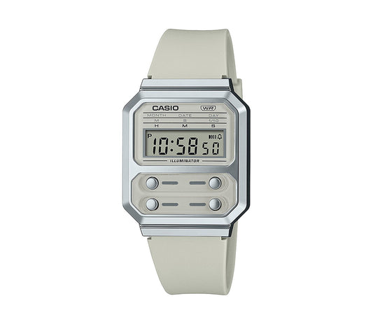 Casio A100WEF-8AEF Unisex Horloge 33 mm 3 ATM