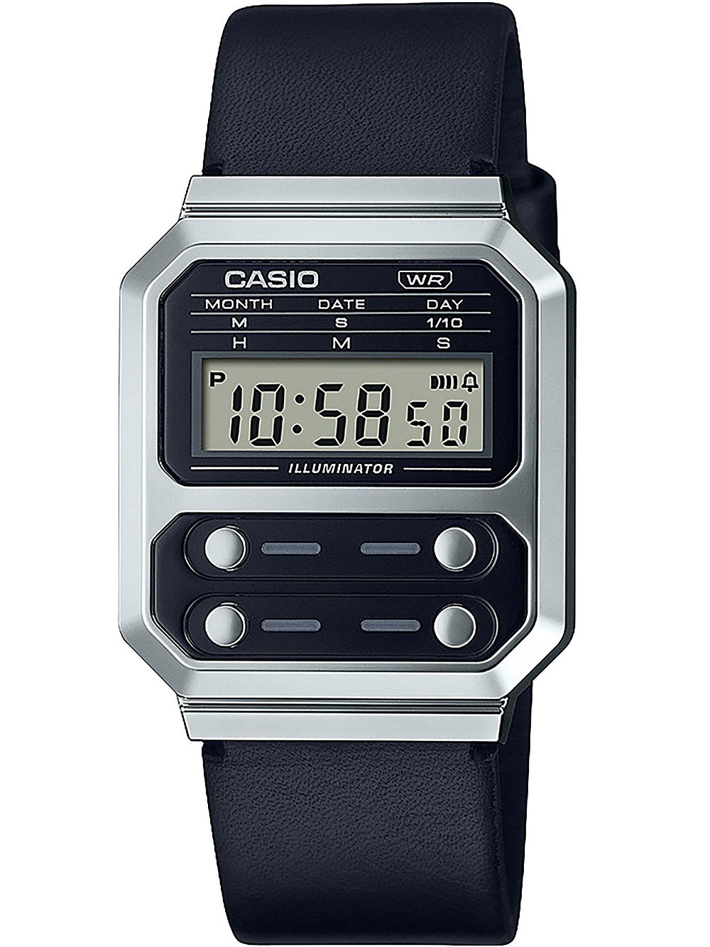 Casio A100WEL-1AEF Unisex Horloge 33 mm 3 ATM
