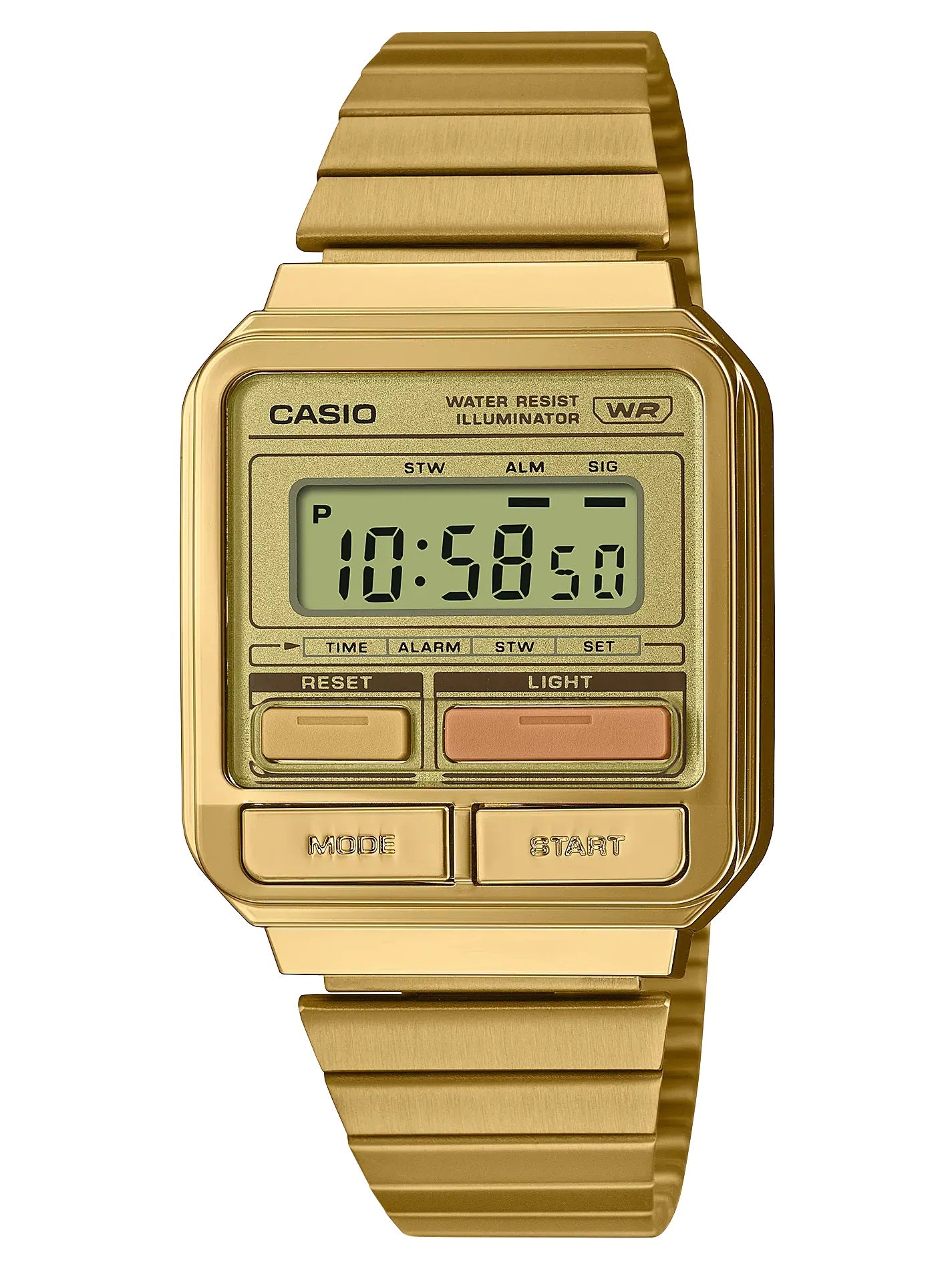 Casio A120WEG-9AEF Dames Horloge 33,5mm