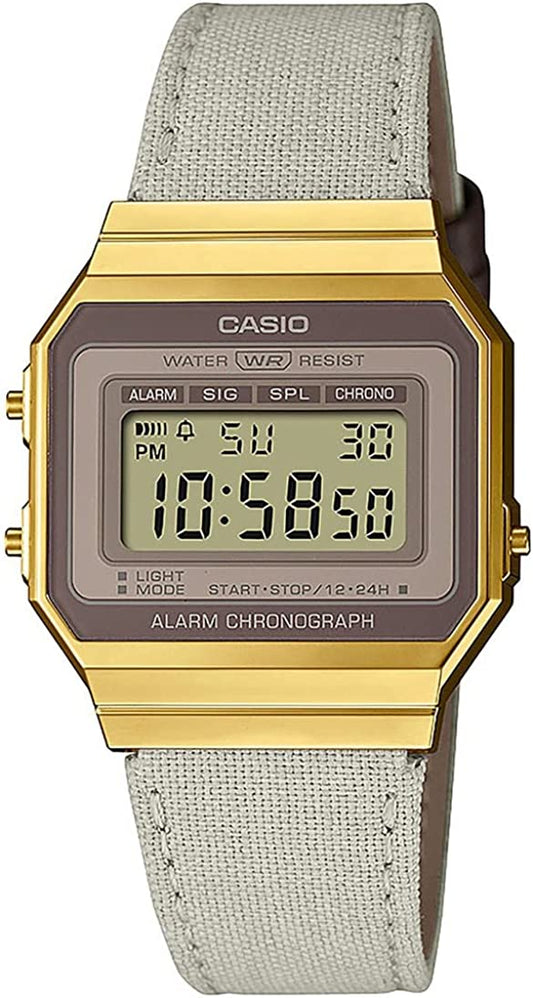 Casio A700WEGL-7AEF Heren Horloge 37,4 mm 3 ATM