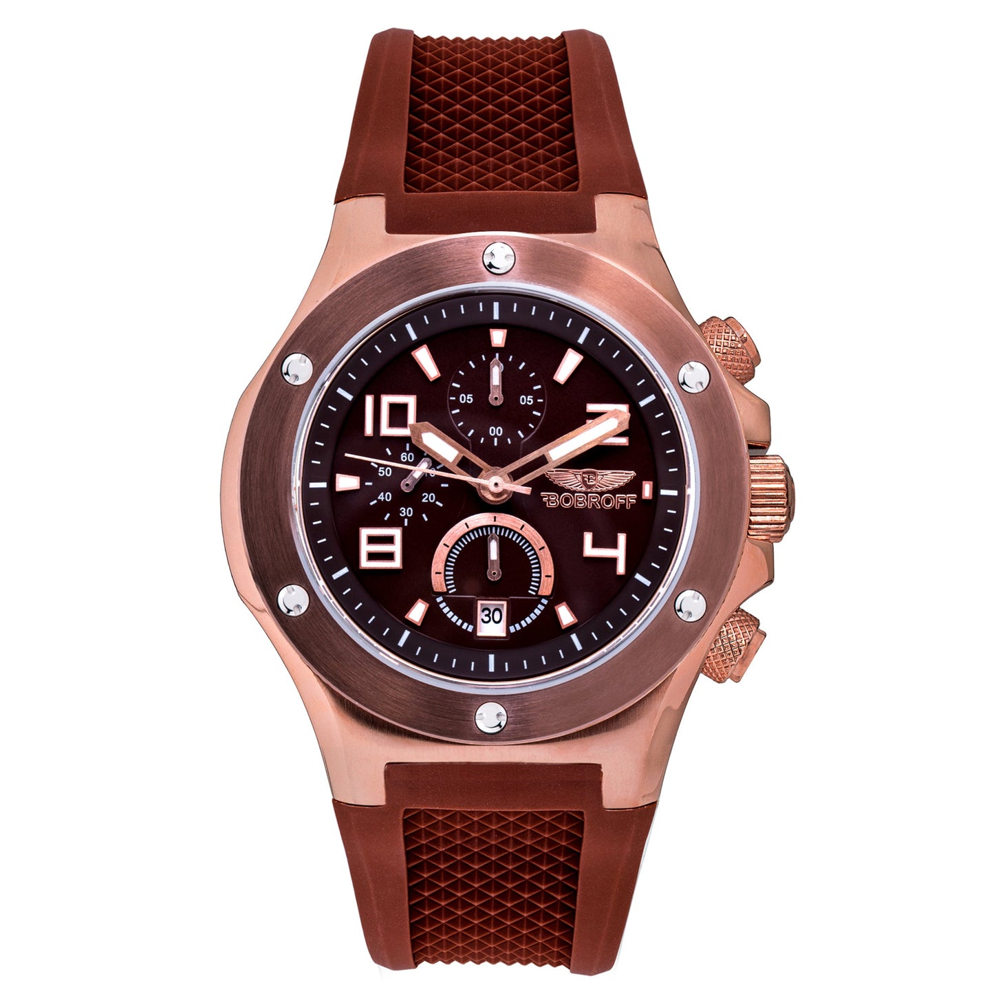 Bobroff BF1002M65 Heren Horloge 43mm 10ATM