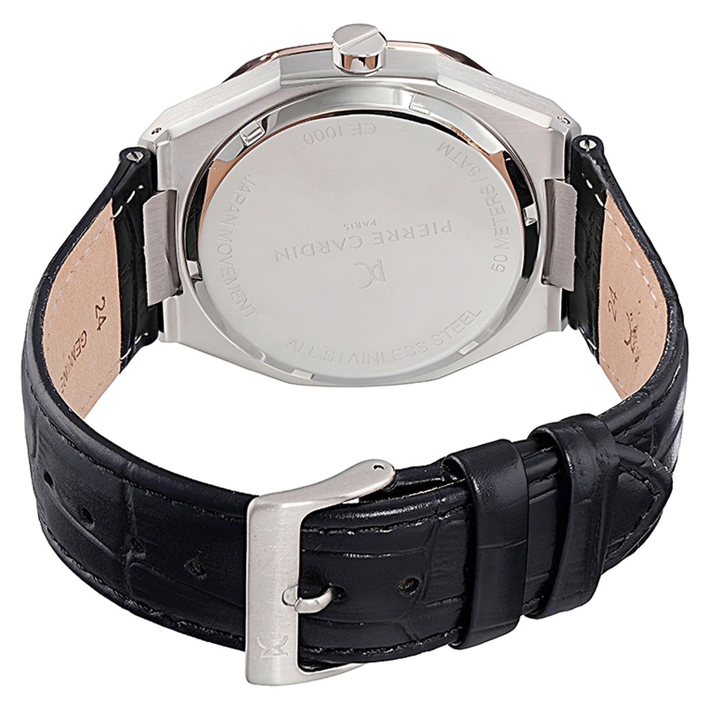 Pierre Cardin CF.1000.LB.1 Heren Horloge 42mm 5 ATM