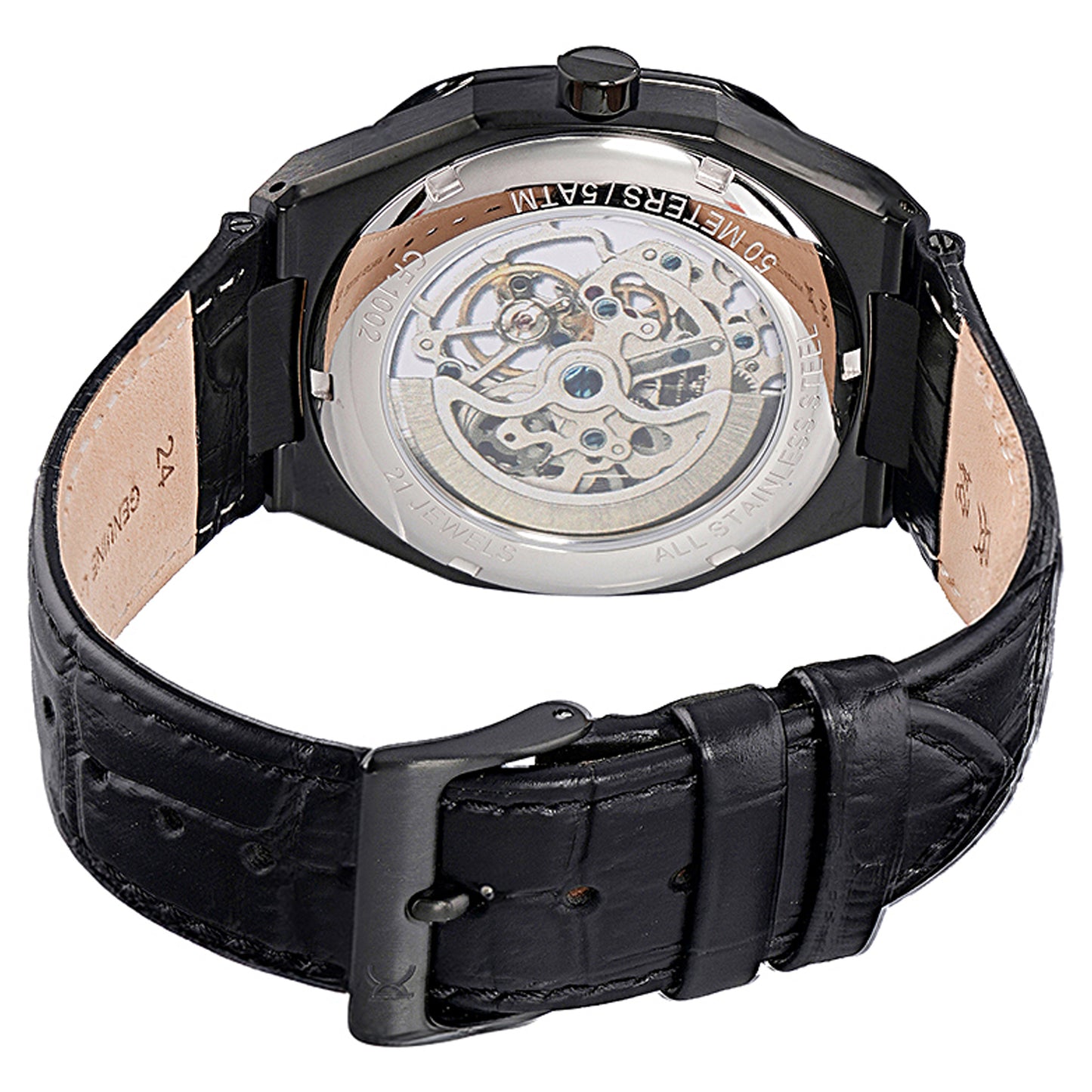 Pierre Cardin CF.1002.LB.1 Heren Horloge 42mm 5 ATM