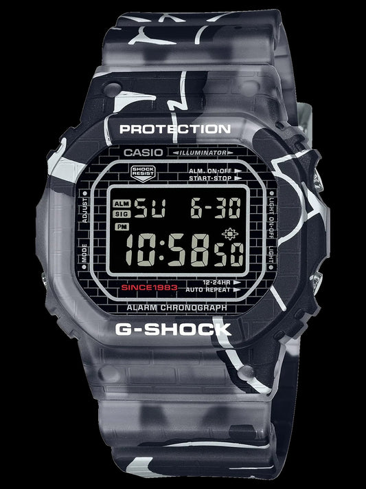 Casio DW-5000SS-1ER Heren Horloge 42,8 mm 10 ATM