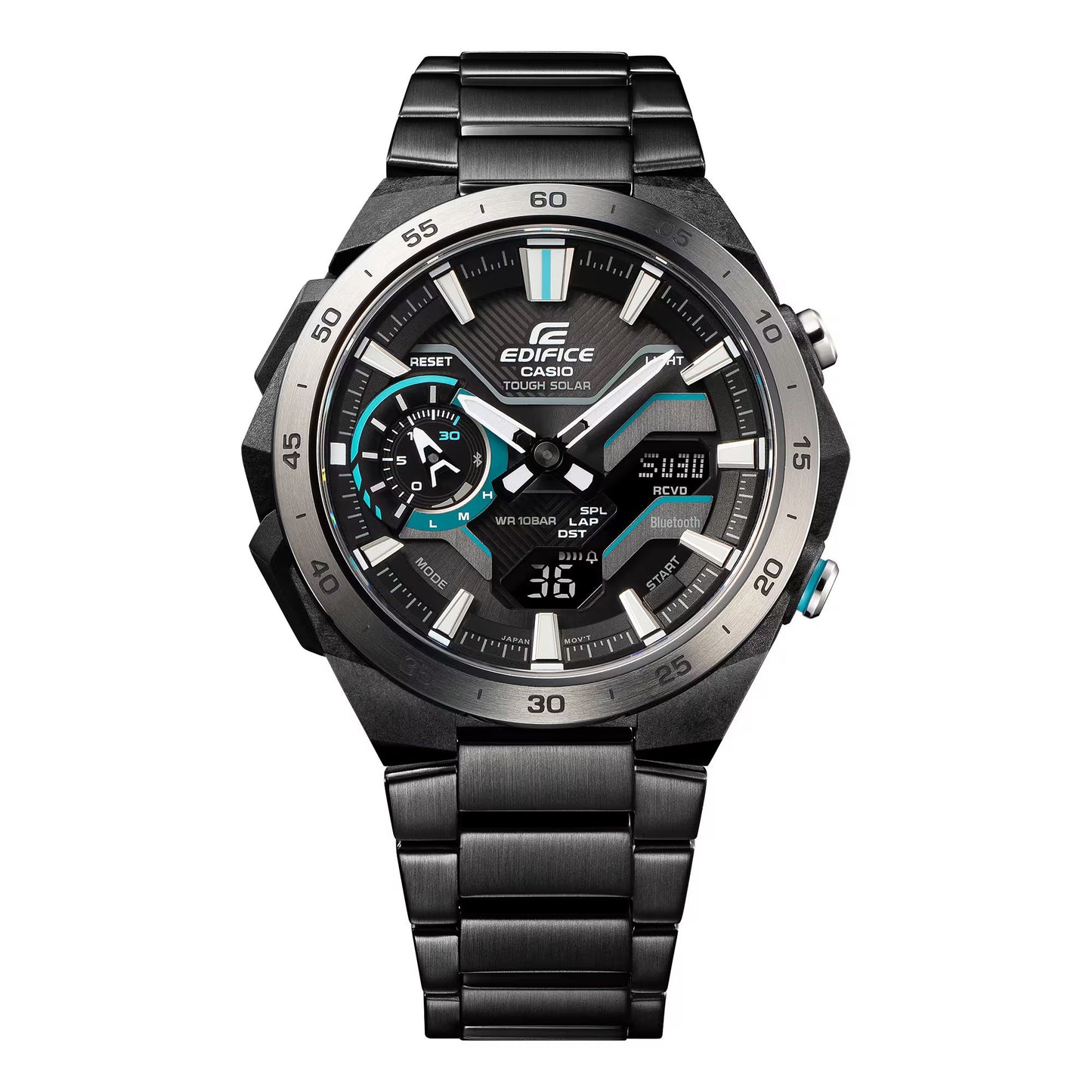 Casio ECB-2200DD-1AEF Heren Horloge 47,6mm 10 ATM