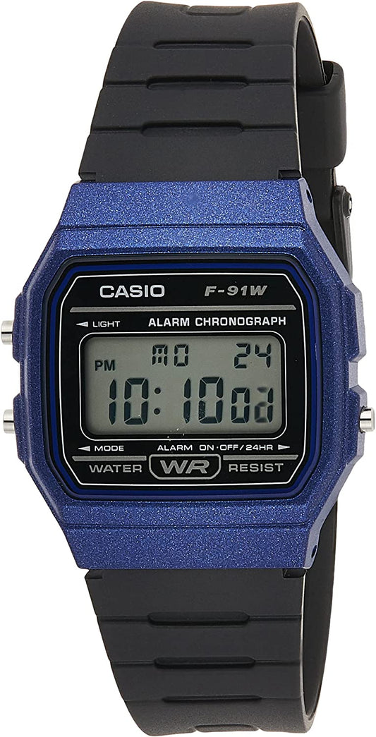 Casio F91WM2A Unisex Horloge 38,2mm 3ATM