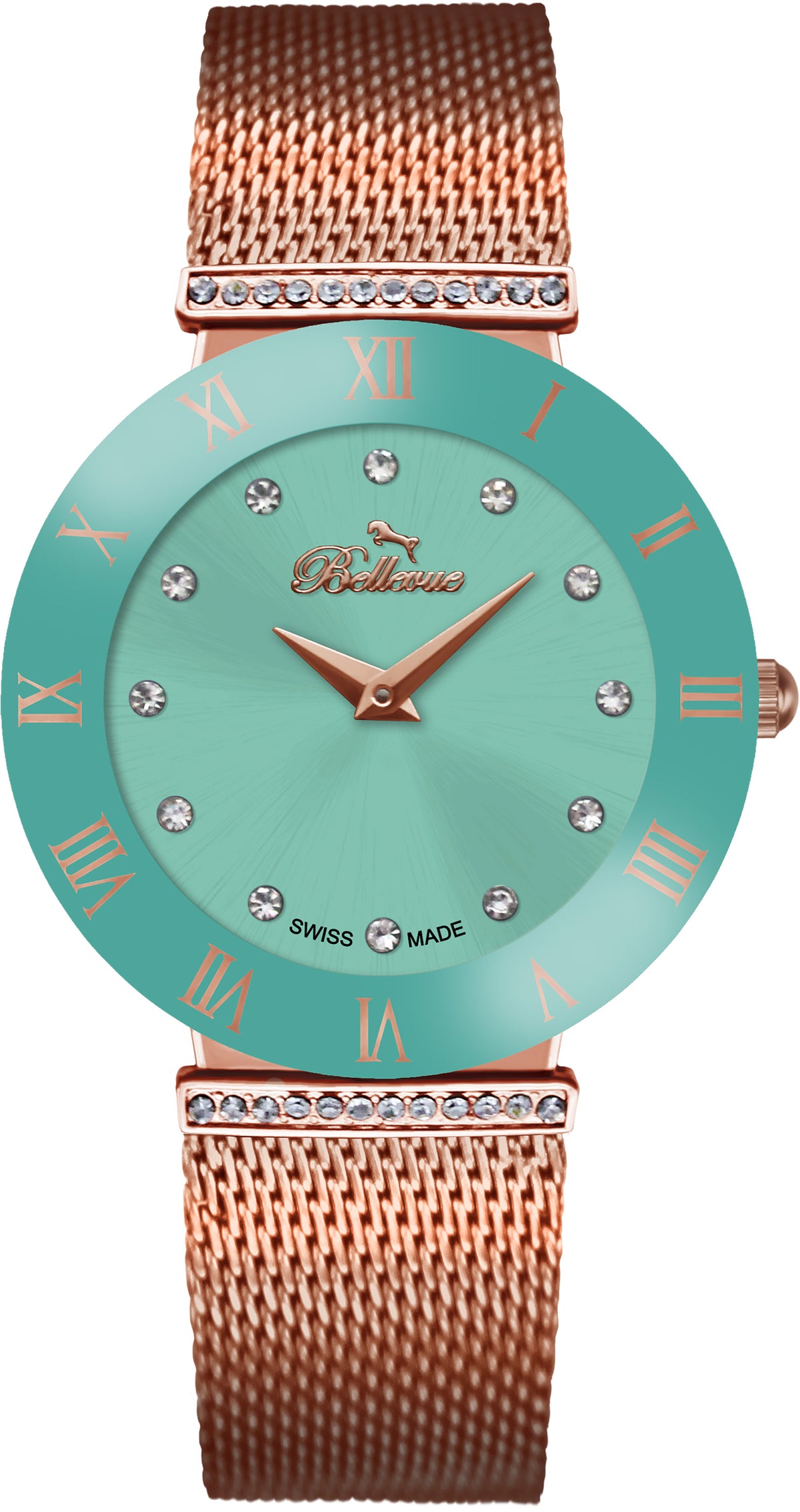 Bellevue F.110 Dames Horloge 27mm 3 ATM