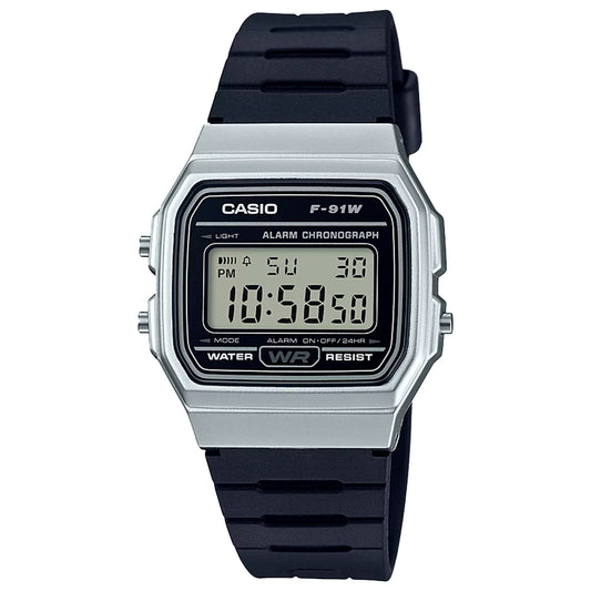 Casio F91-WM-7A Unisex Horloge 32mm 3ATM