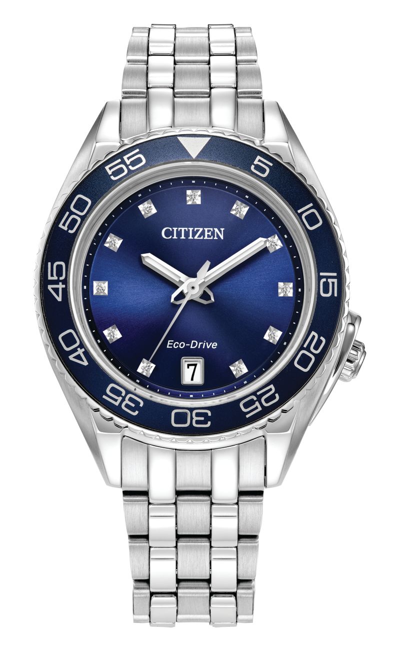 Citizen FE6160-57L Dames Horloge 35,4mm 10 ATM