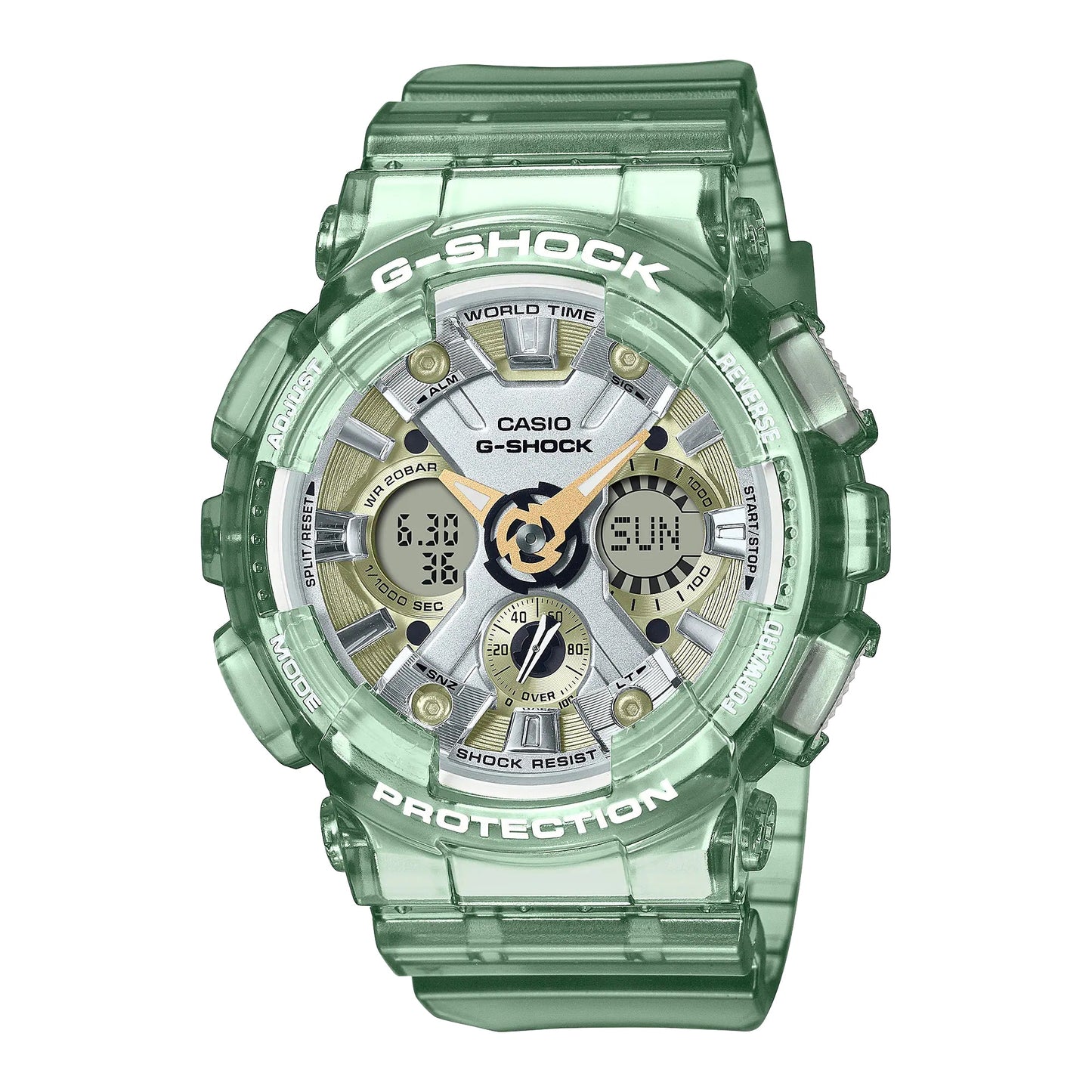 Casio GMAS120GS3AER Unisex Horloge 49 mm 45.9 mm 15.8 mm 20ATM