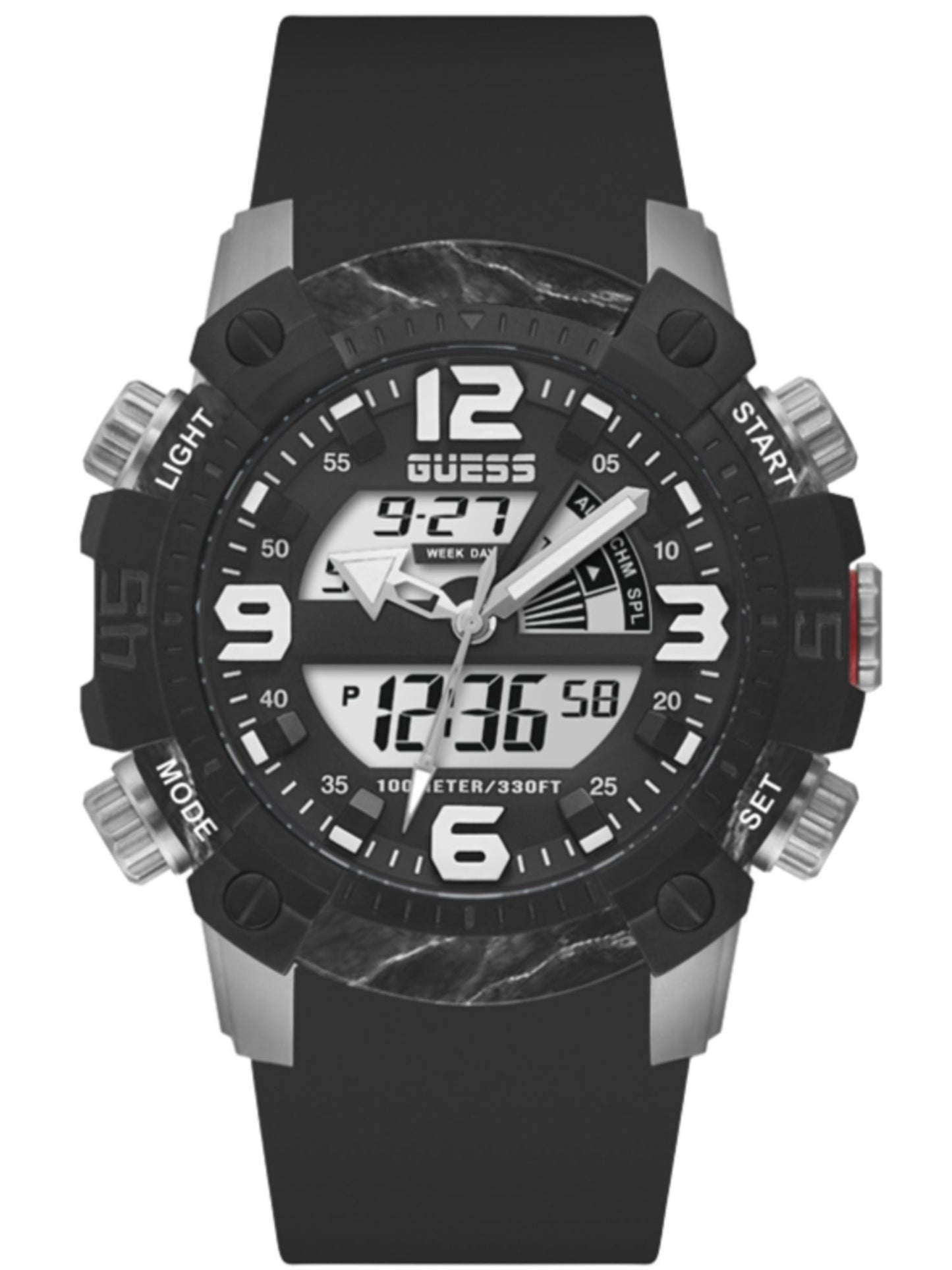 Guess GW0421G1 Heren Horloge 50mm 10 ATM