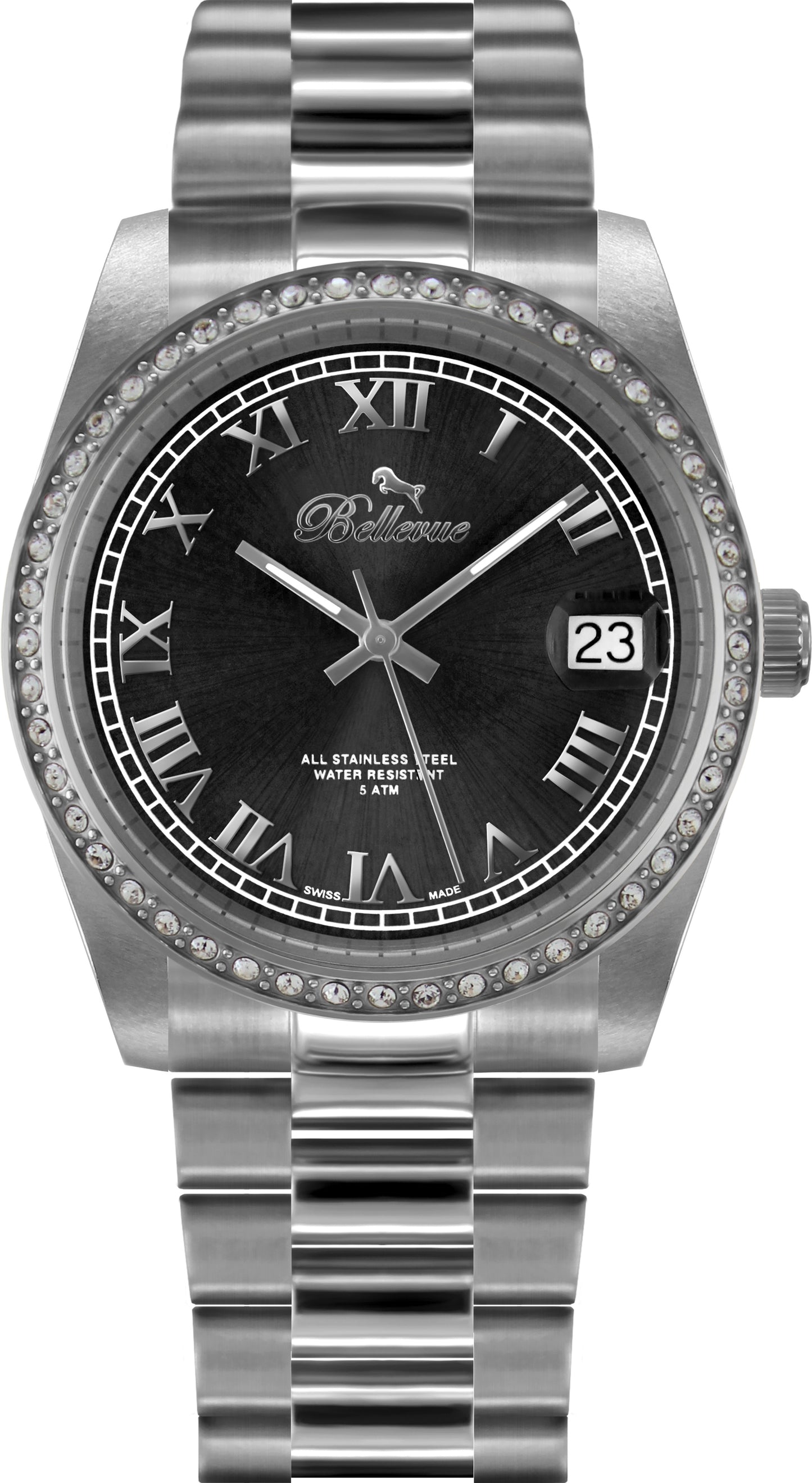Bellevue H.1 Dames Horloge 35mm 5 ATM
