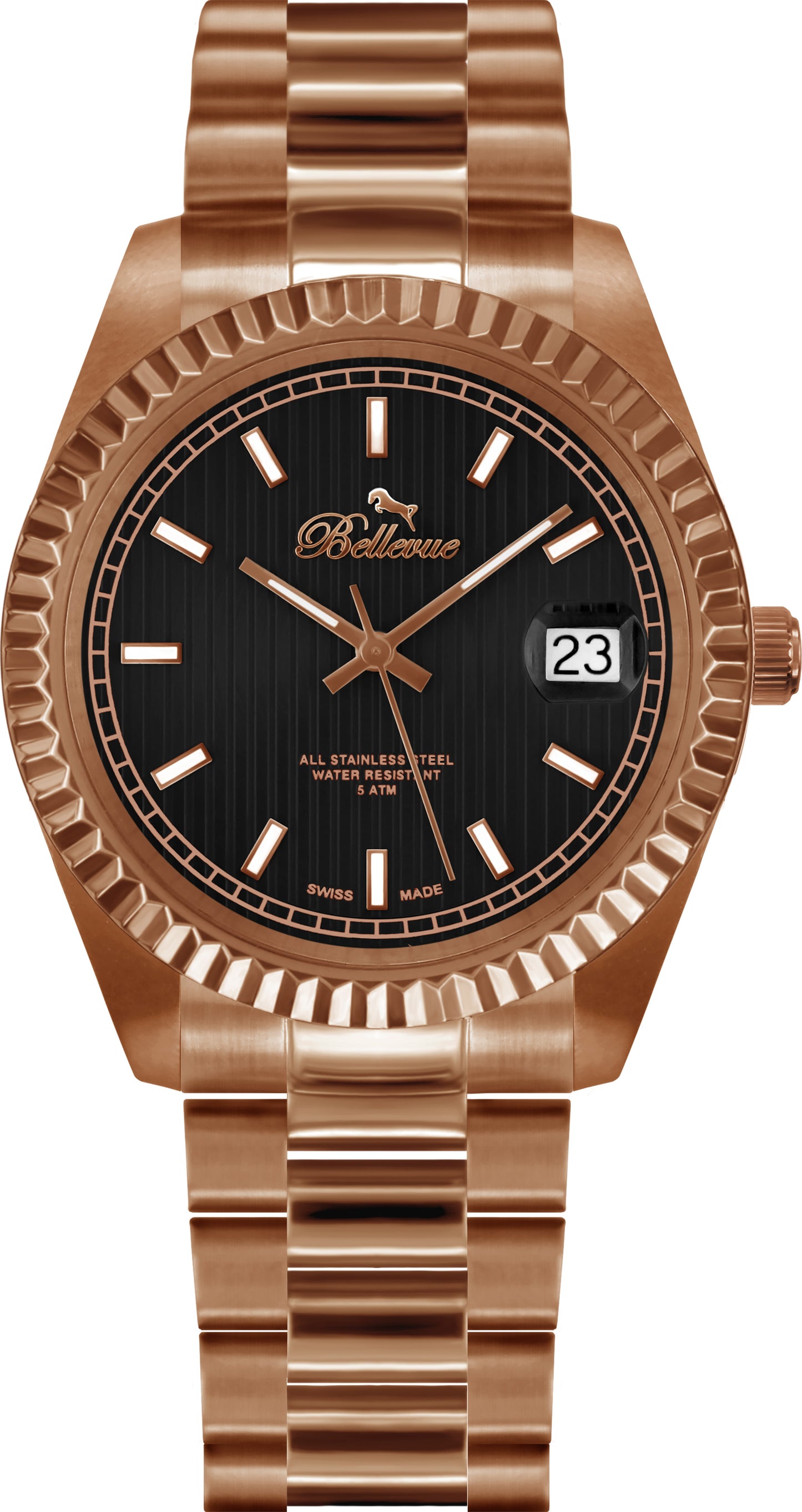 Bellevue H.25 Dames Horloge 38mm 5 ATM
