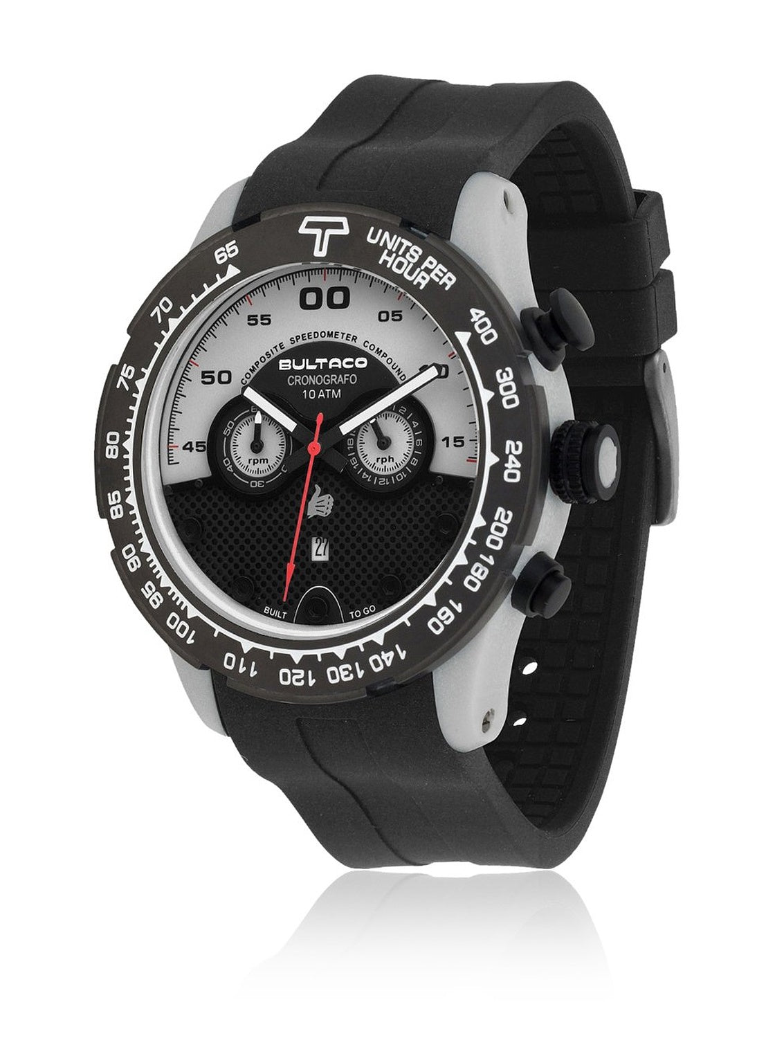 Bultaco H1PA48C-SA1 Heren Horloge 48mm 10 ATM