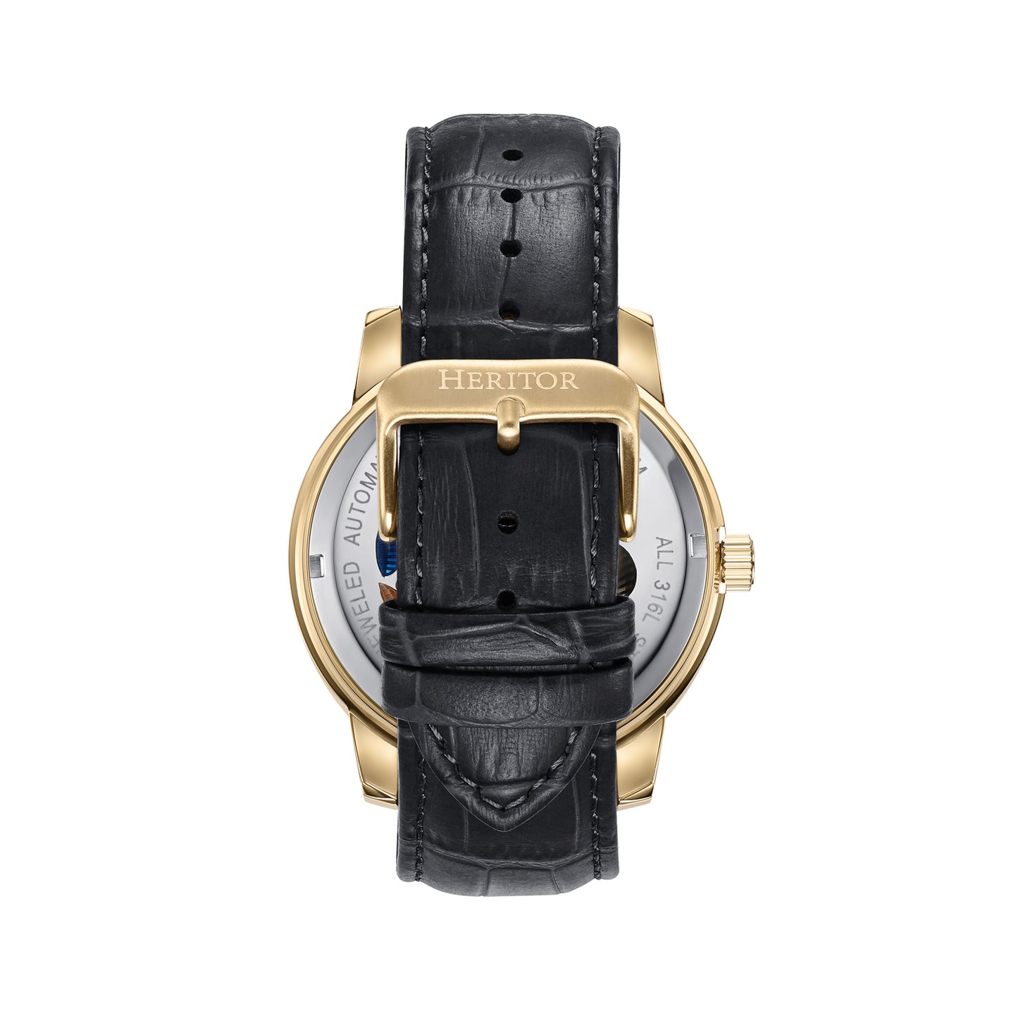 Heritor Automatic Emmanuel HERHS3703 Heren Horloge 45mm 10 ATM