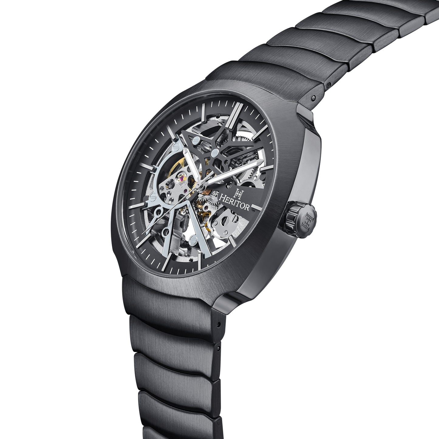 Heritor Automatic Magnus HERHS4102 Heren Horloge 45mm 5 ATM