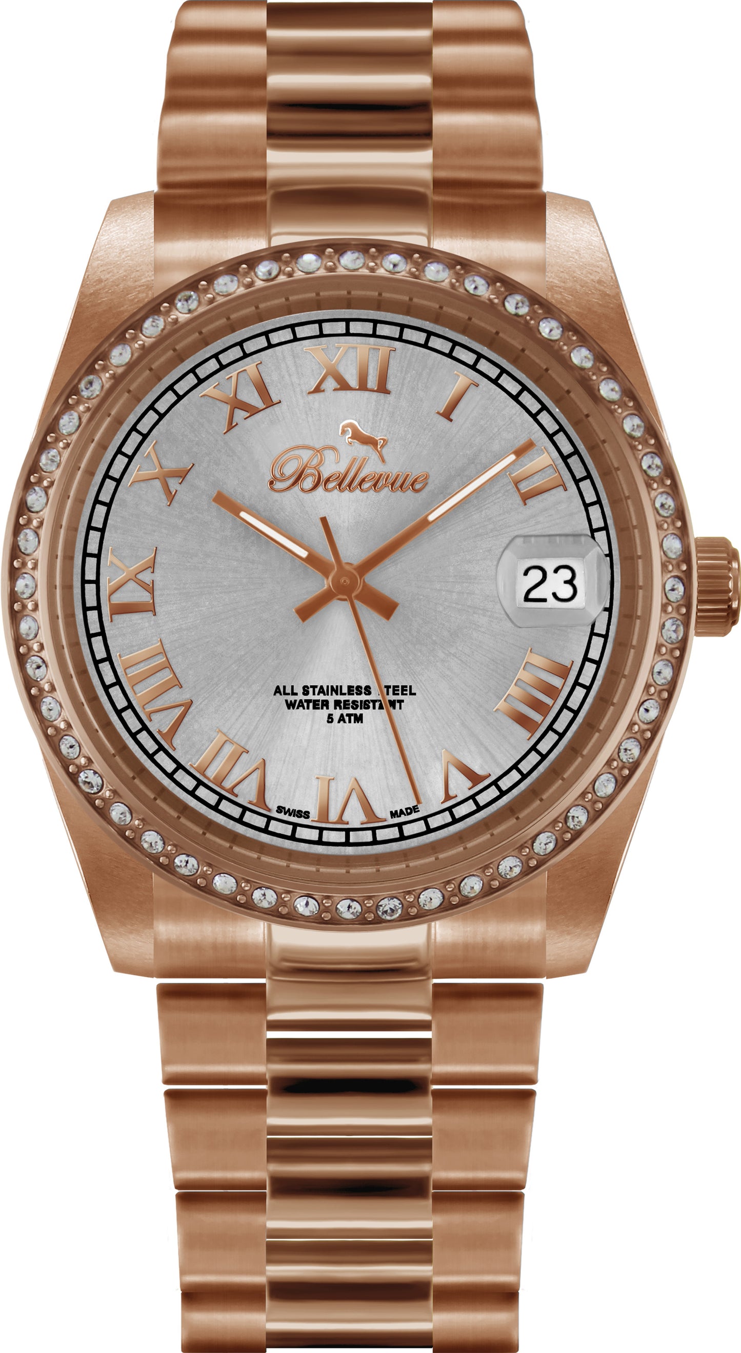 Bellevue I.28 Dames Horloge 28mm 5 ATM