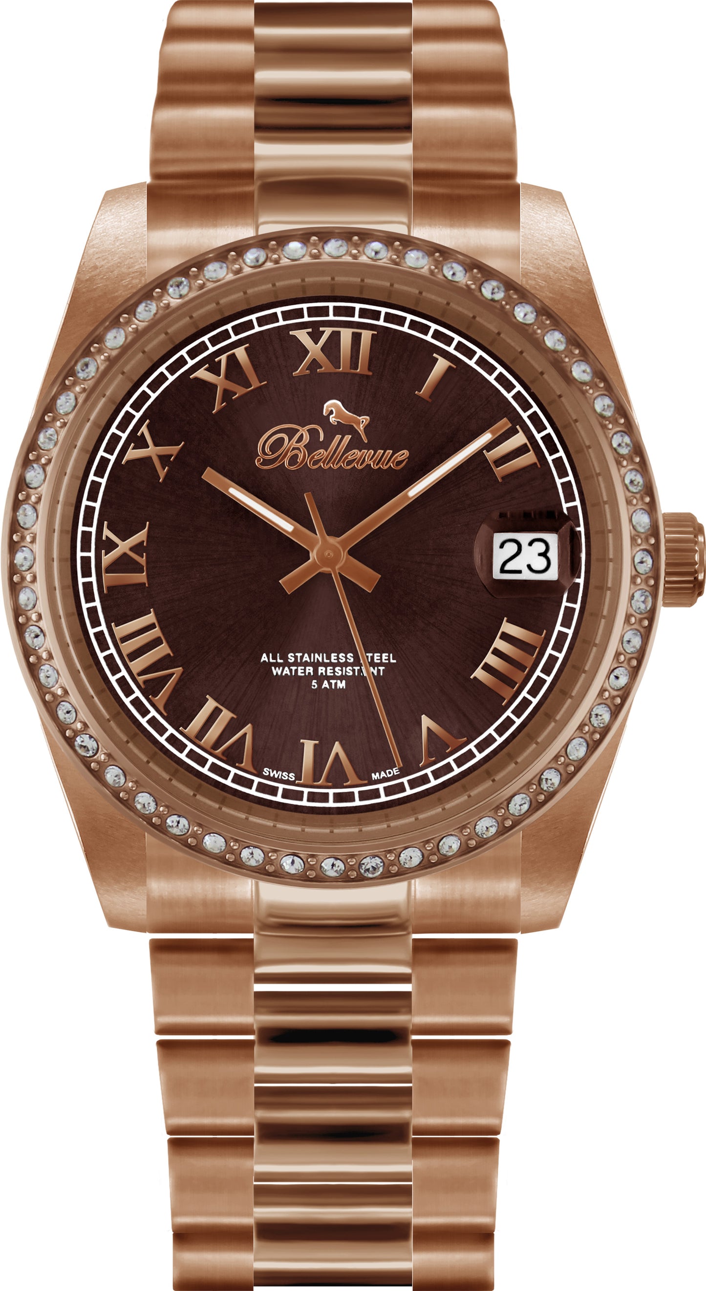 Bellevue I.30 Dames Horloge 28mm 5 ATM