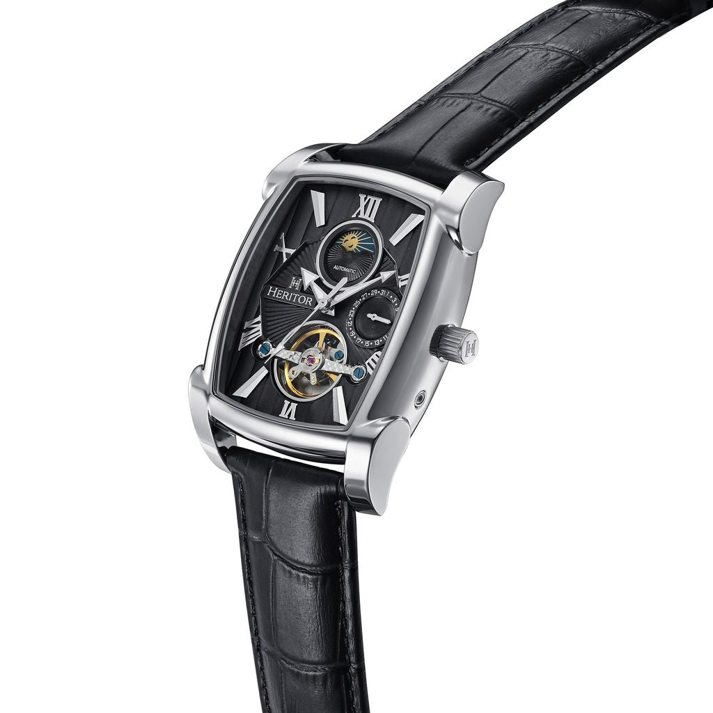 Heritor Automatic Valentin HERHS4401 Heren Horloge 38mm 5 ATM