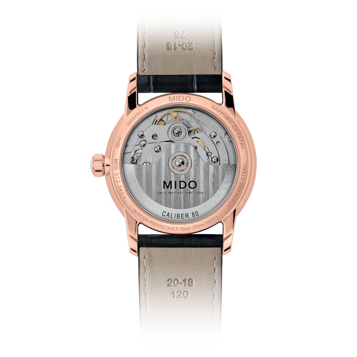Mido M0378073603100 Dames Horloge 33mm 10 ATM