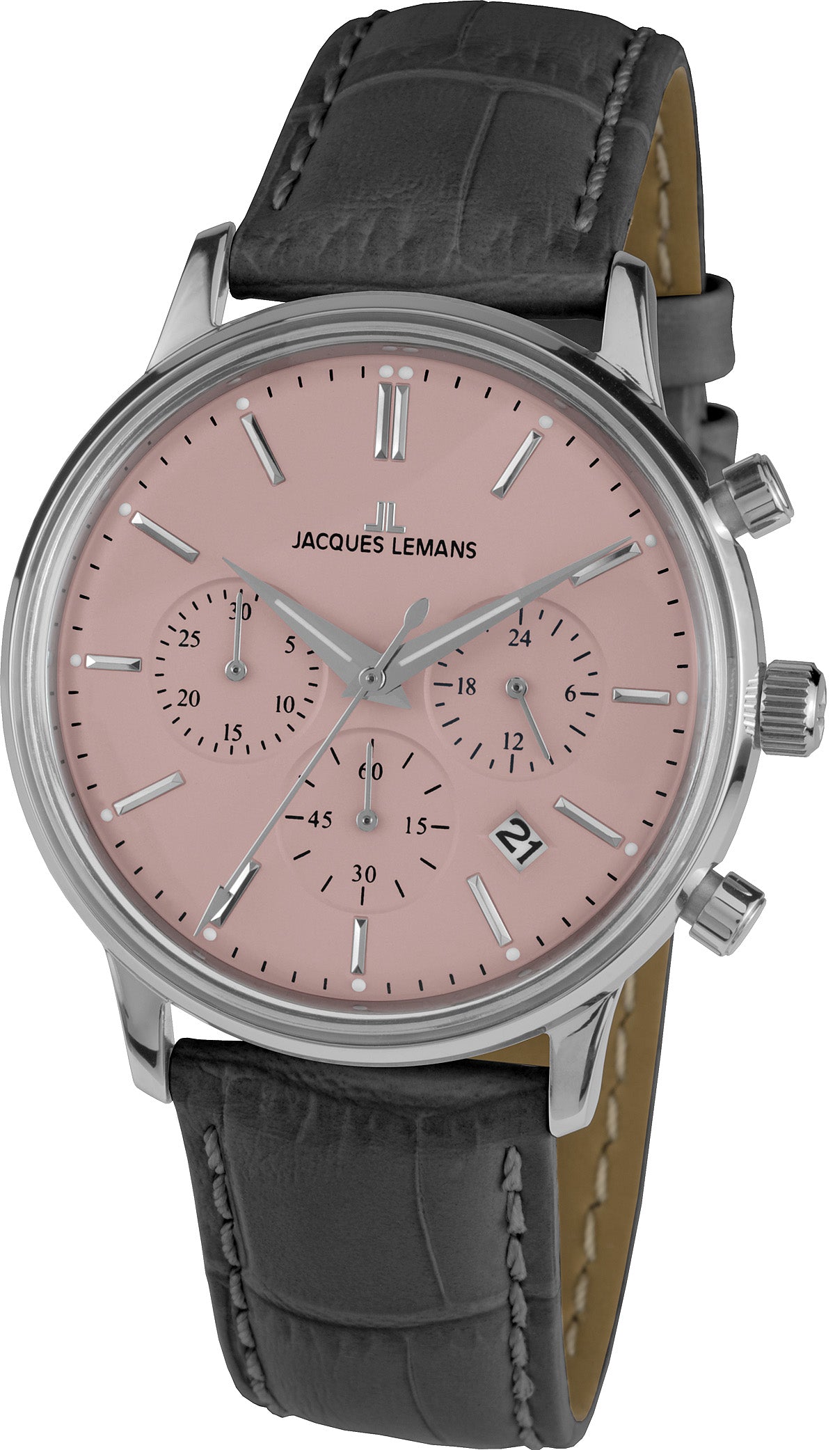 Jacques Lemans 1-209F Heren Horloge 39mm 5 ATM