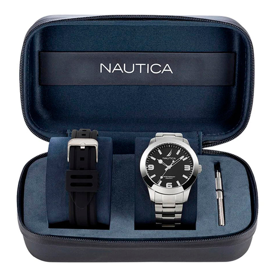 Nautica NAPPBF205 Heren Horloge 42mm 10 ATM