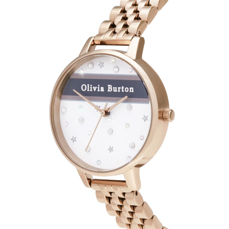 Olivia Burton OB16VS06 Dames Horloge 34mm 1 ATM