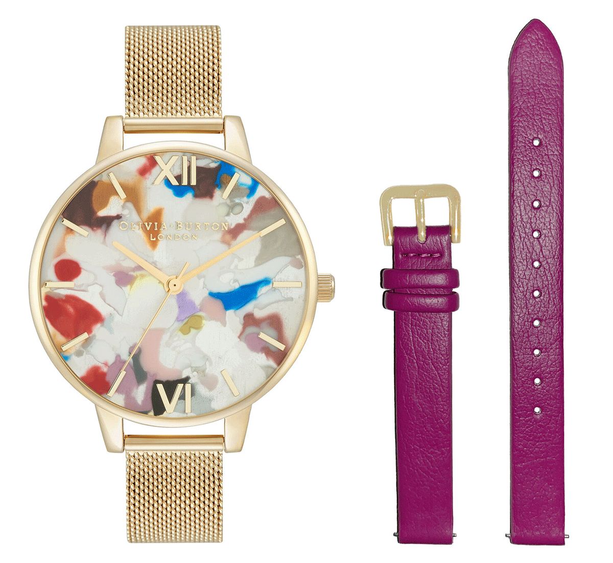 Olivia Burton OBGSET153 Dames Horloge 34mm