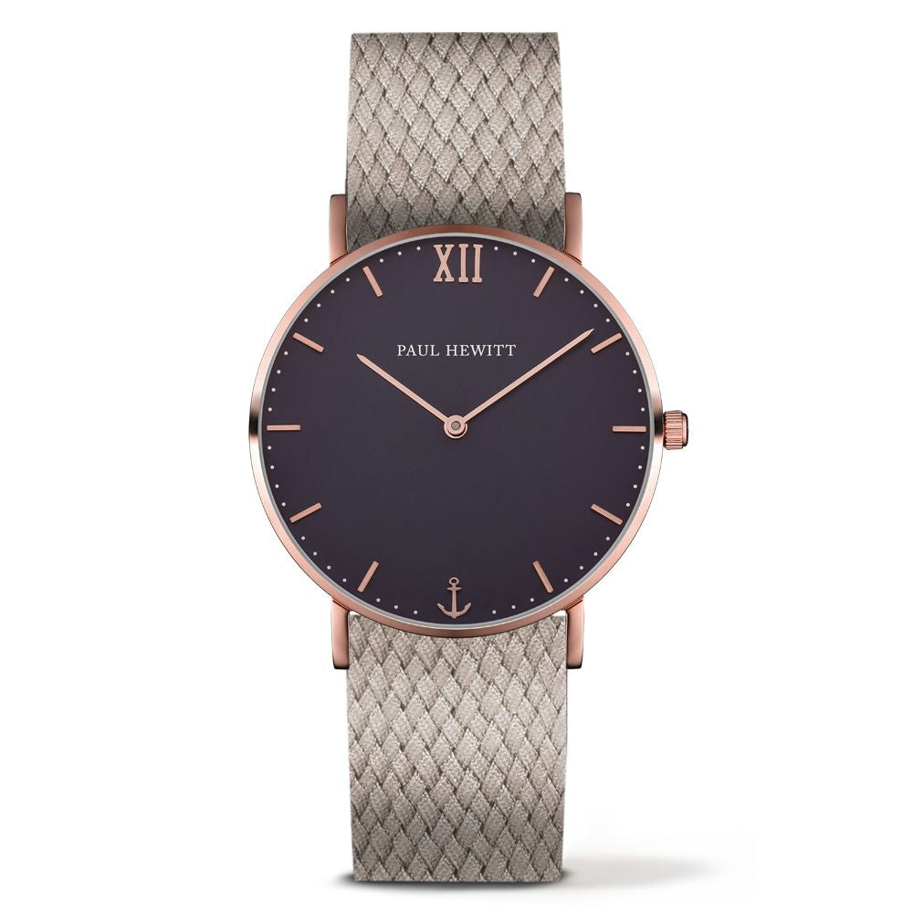 Paul hewitt PH-SA-R-ST-B-25M Unisex Horloge 39mm 3 ATM