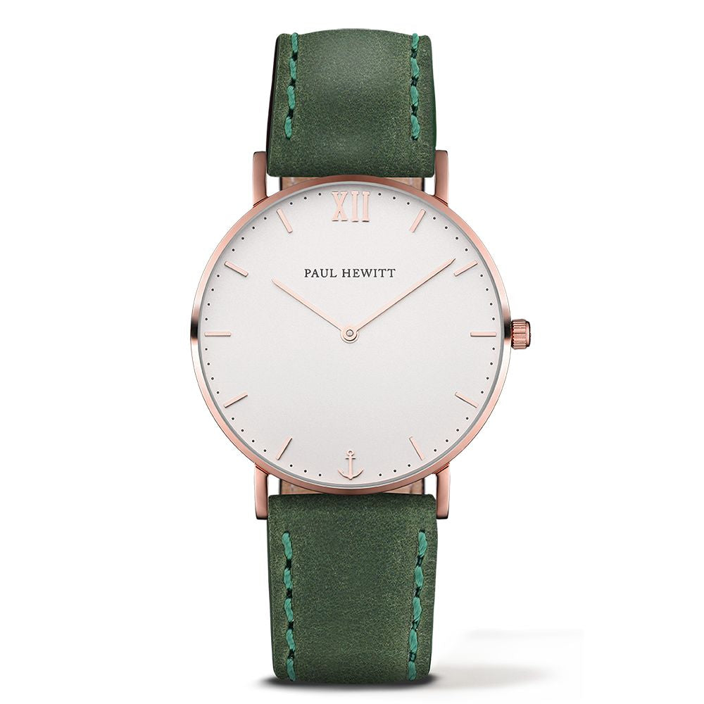 Paul hewitt PH-SA-R-ST-W-12M Unisex Horloge 39mm 3 ATM