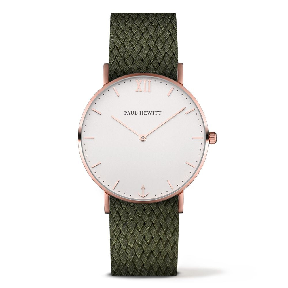 Paul hewitt PH-SA-R-ST-W-20M Unisex Horloge 39mm 3 ATM