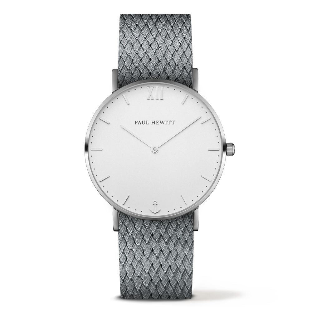 Paul hewitt PH-SA-S-ST-W-18M Unisex Horloge 39mm 3 ATM