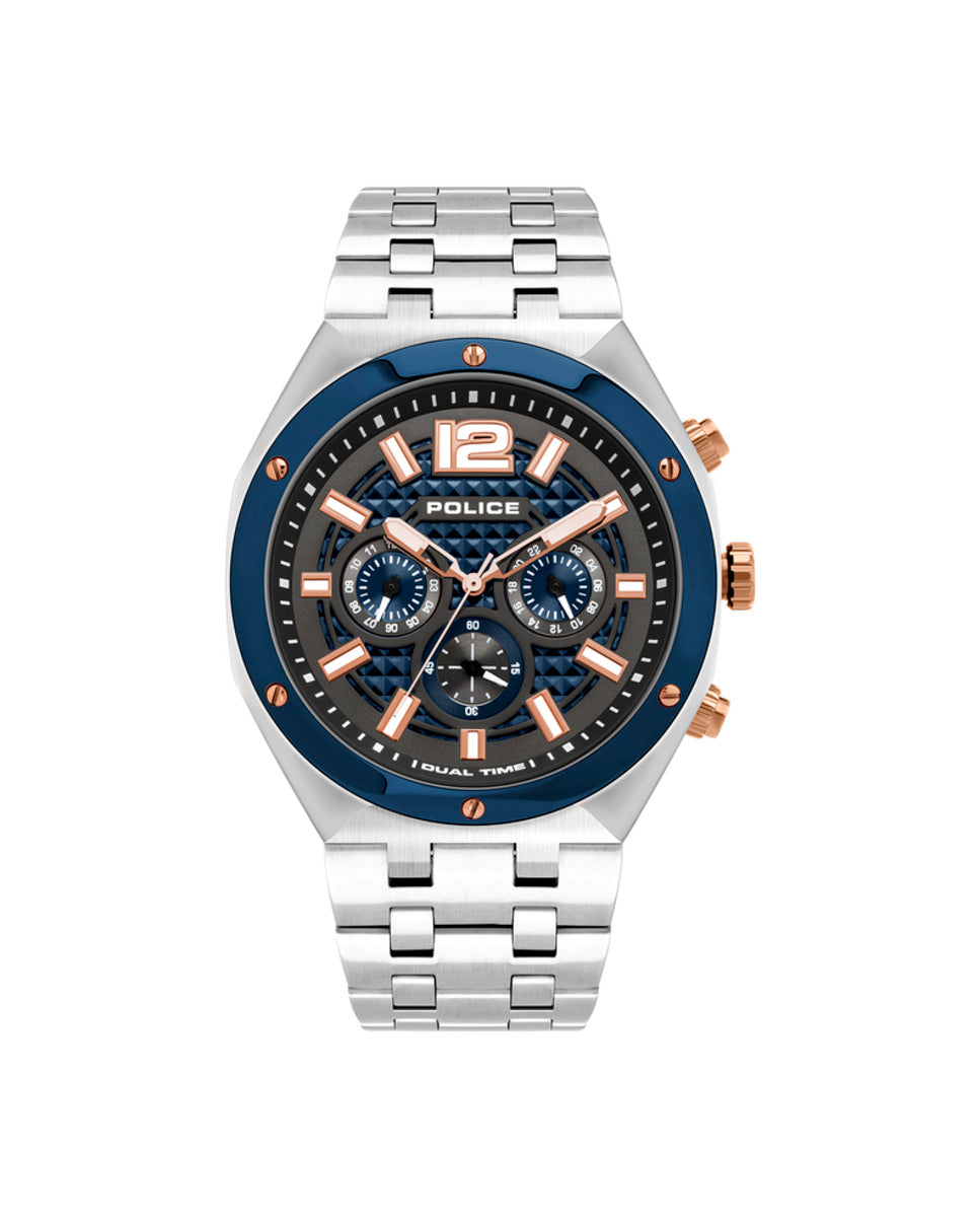 Police PL15995JSTBL61M Heren Horloge 46mm 5 ATM