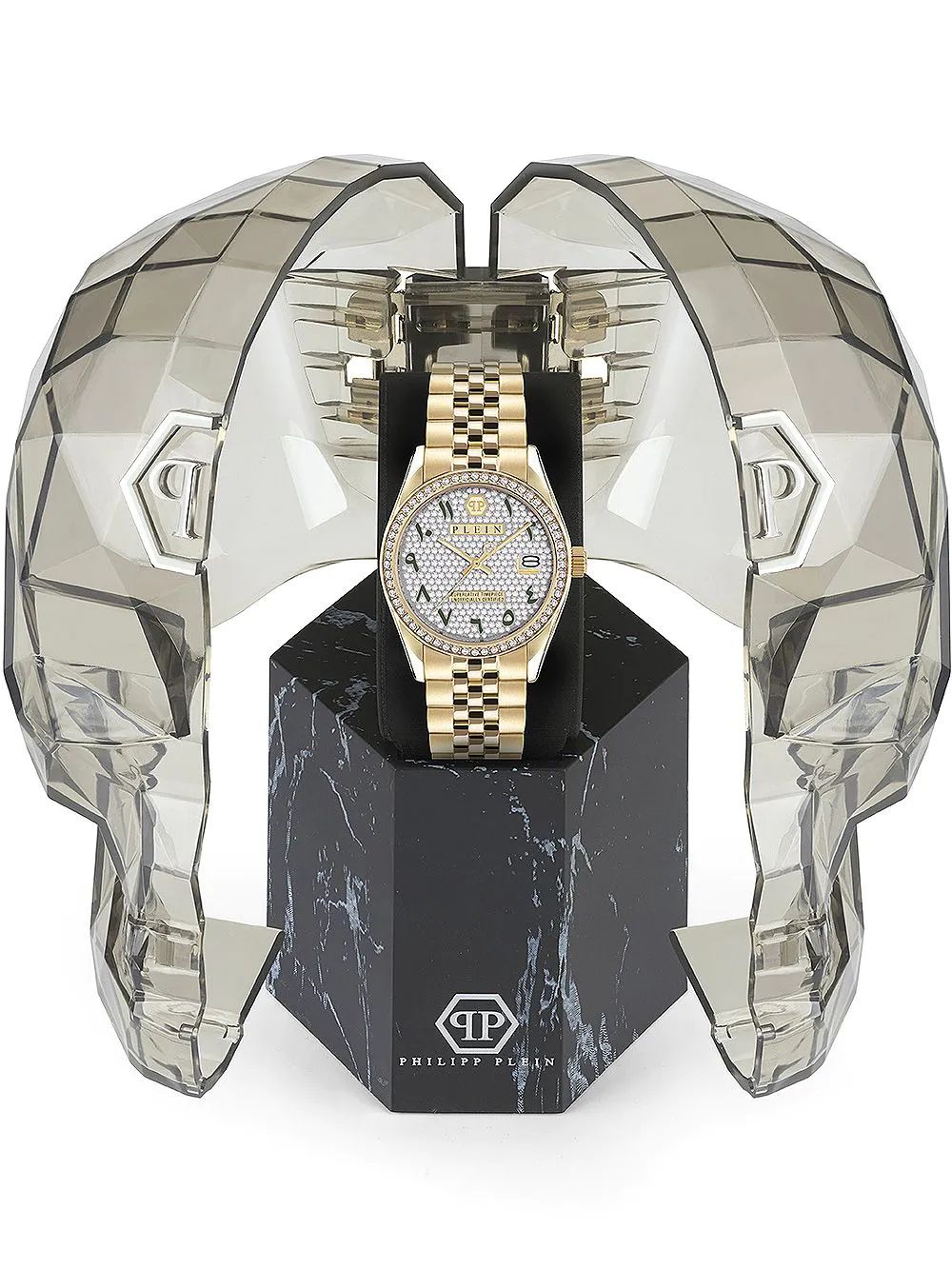Philipp Plein PW2BA0223 Dames Horloge 38mm 5 ATM