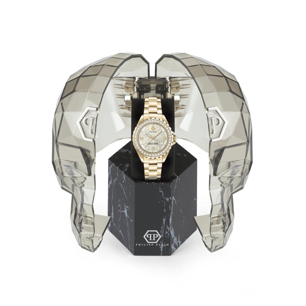 Philipp Plein PWPOA0624 Dames Horloge 38mm 5 ATM