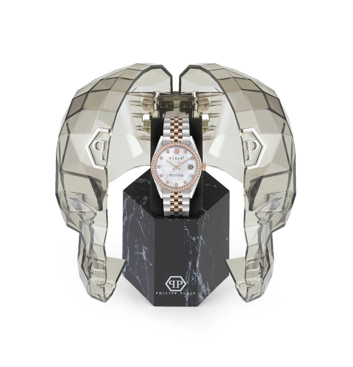 Philipp Plein PWYAA0223 Dames Horloge 34mm 5 ATM