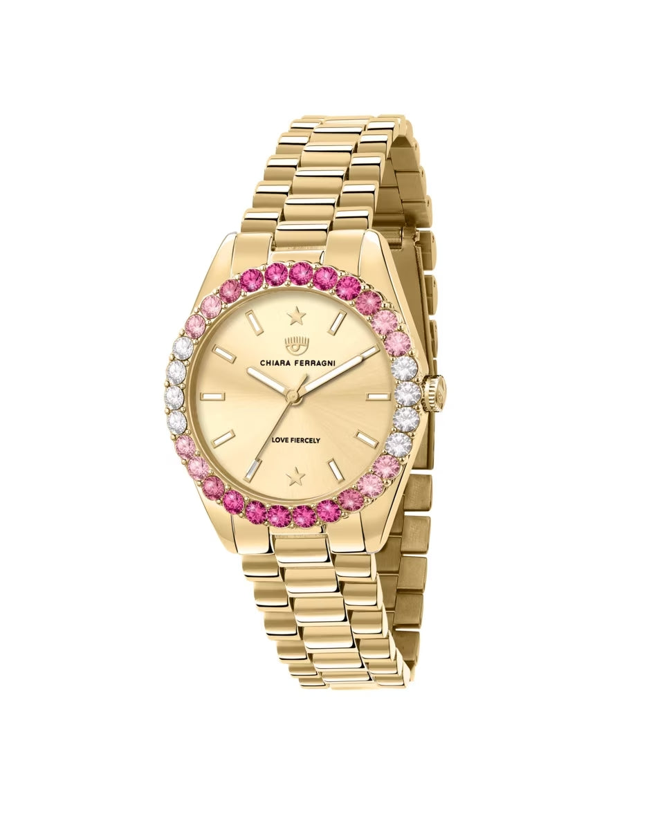 Chiara Ferragni R1953100501 Dames Horloge 34mm 5 ATM