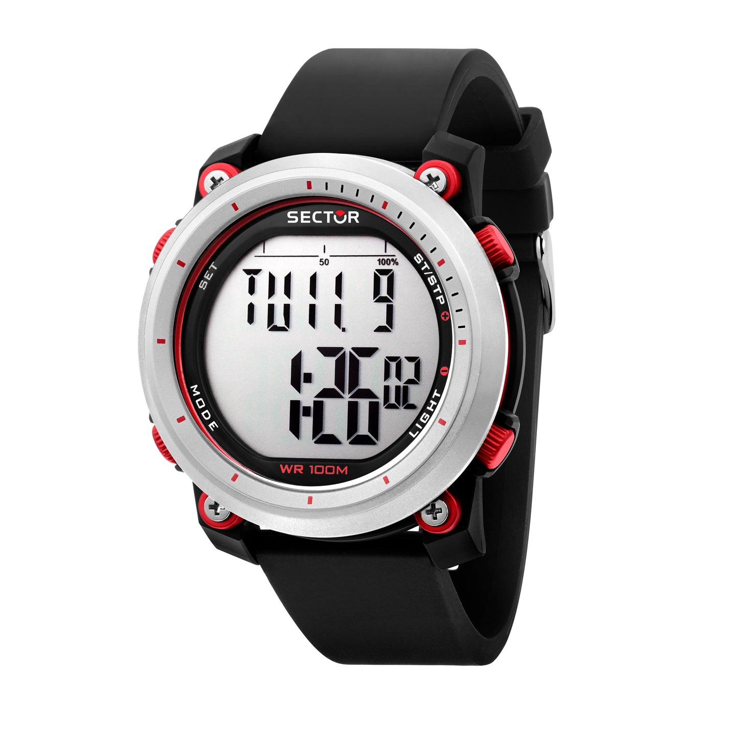 Sector R3251546002 Heren Horloge 45mm 10 ATM