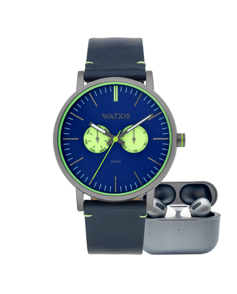 Watxandco RELOJ12_44 Heren Horloge 44mm 5 ATM