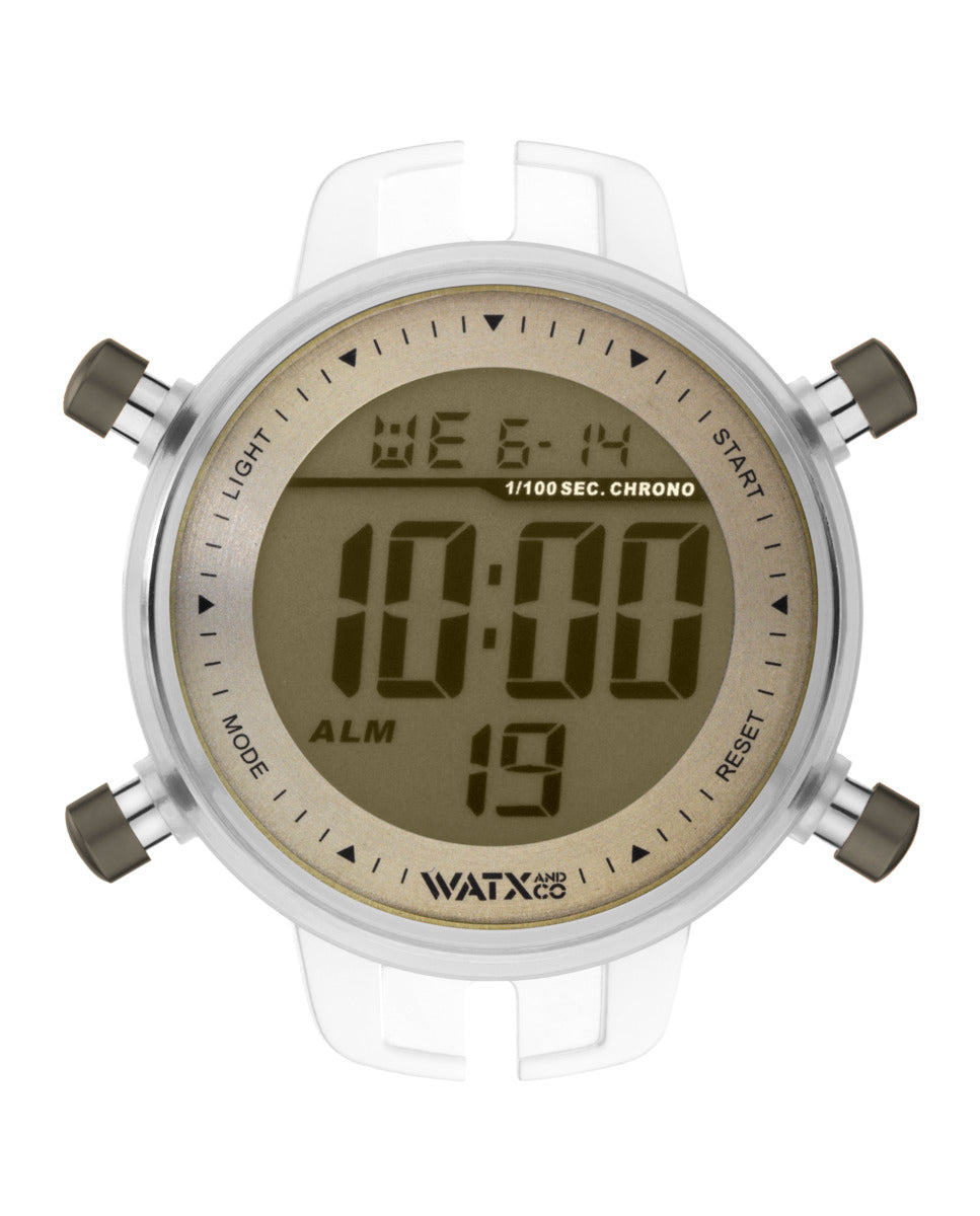 Watxandco RWA1075 Unisex Horlogedoos 43mm 5 ATM