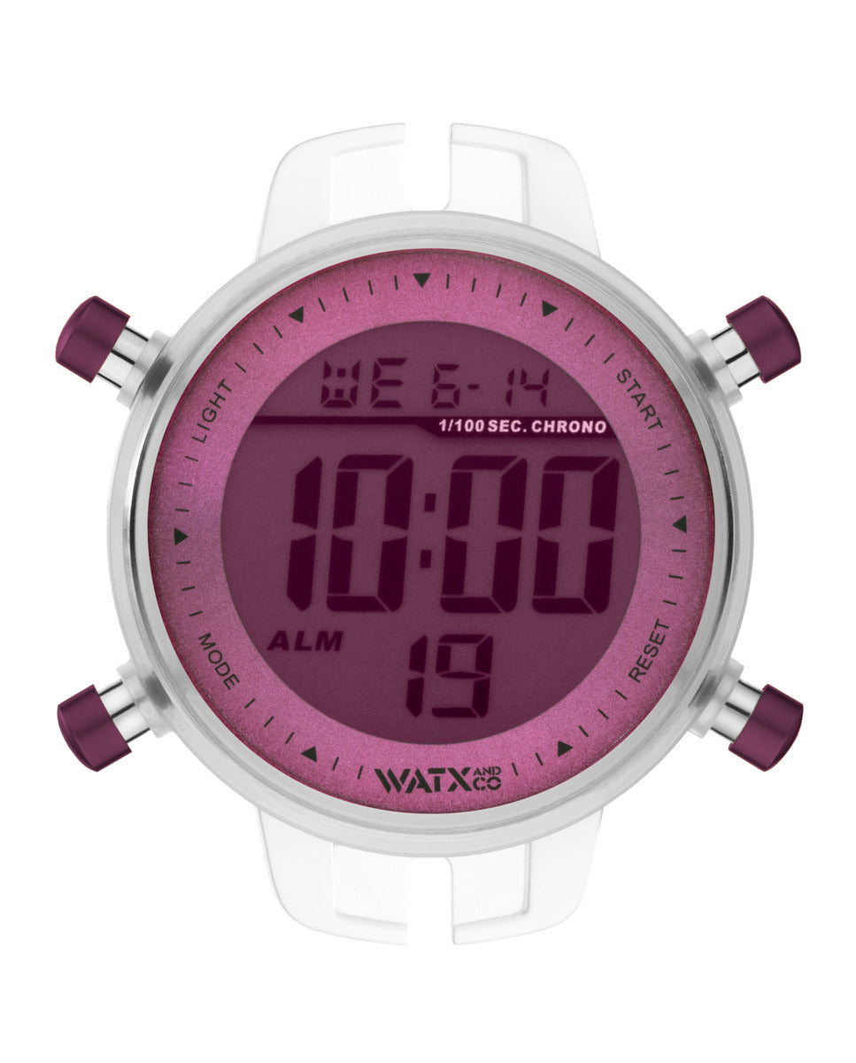 Watxandco RWA1077 Unisex Horlogedoos 43mm 5 ATM