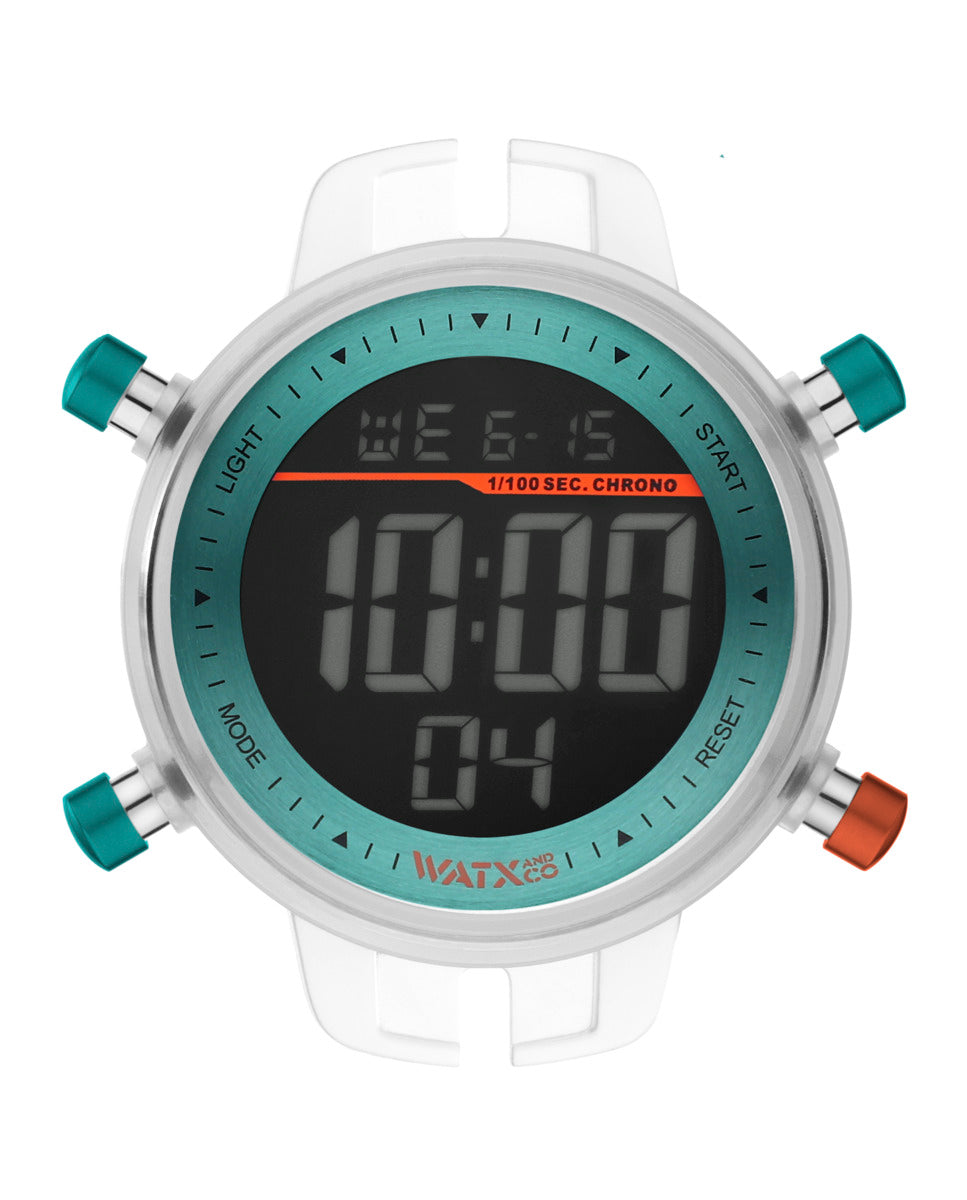 Watxandco RWA1159 Unisex Horlogedoos 43mm 5 ATM