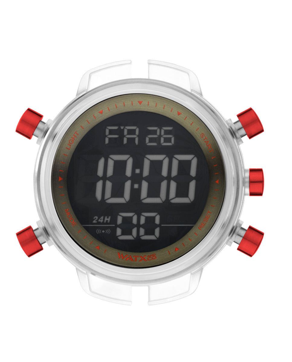 Watxandco RWA1759 Unisex Horlogedoos 49mm 5 ATM