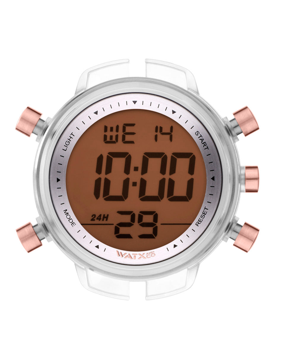 Watxandco RWA1778 Unisex Horlogedoos 49mm 5 ATM