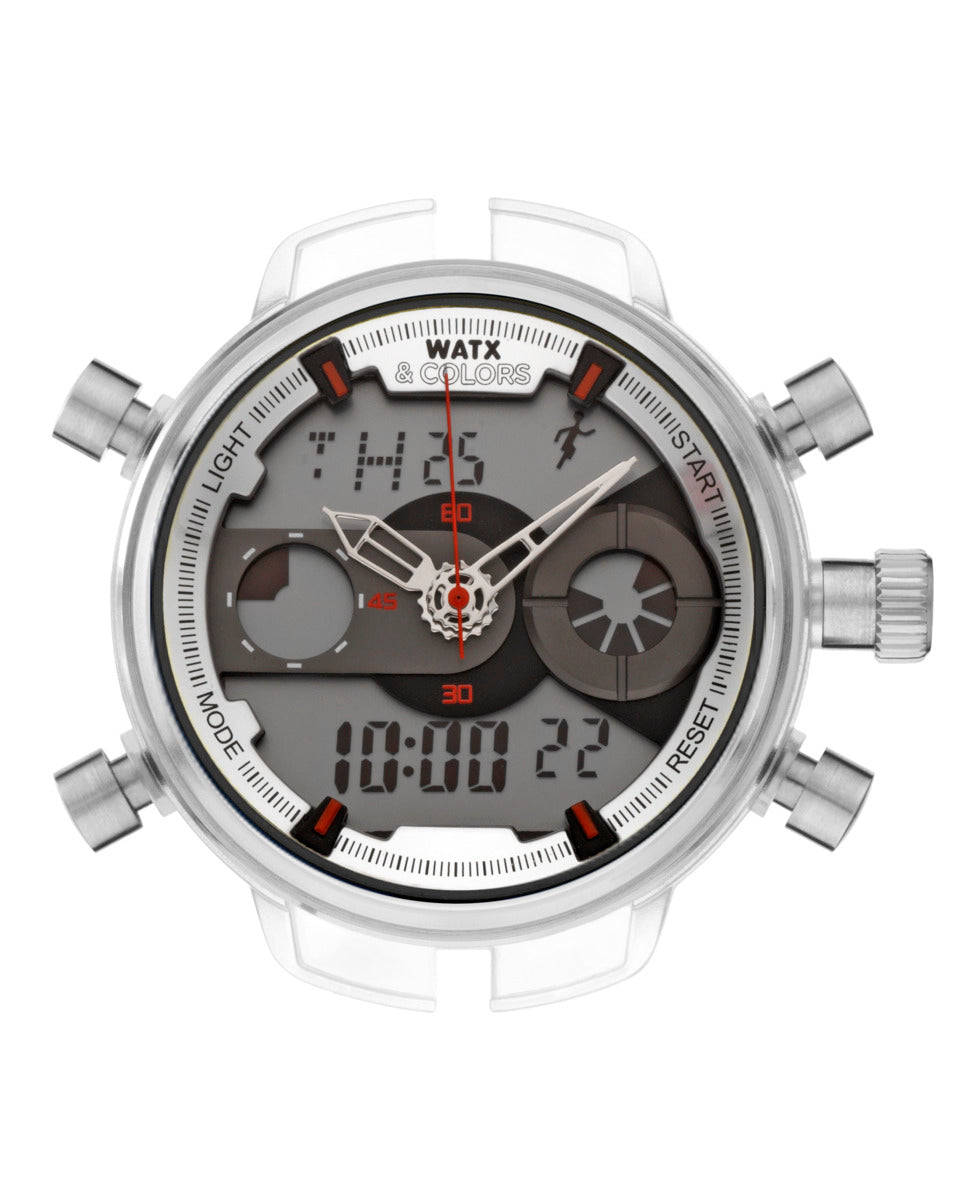 Watxandco RWA2700R Unisex Horlogedoos 49mm 5 ATM