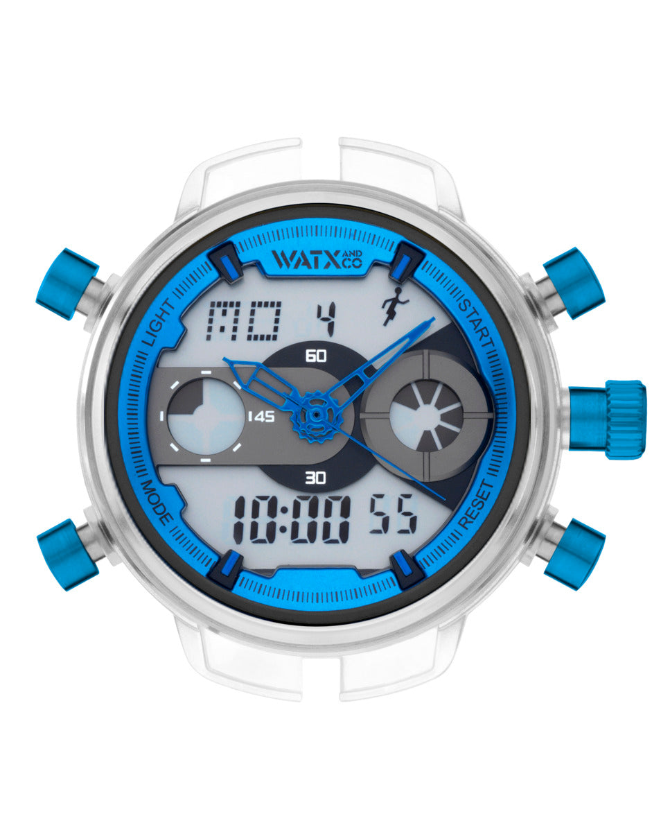 Watxandco RWA2701R Unisex Horlogedoos 49mm 5 ATM