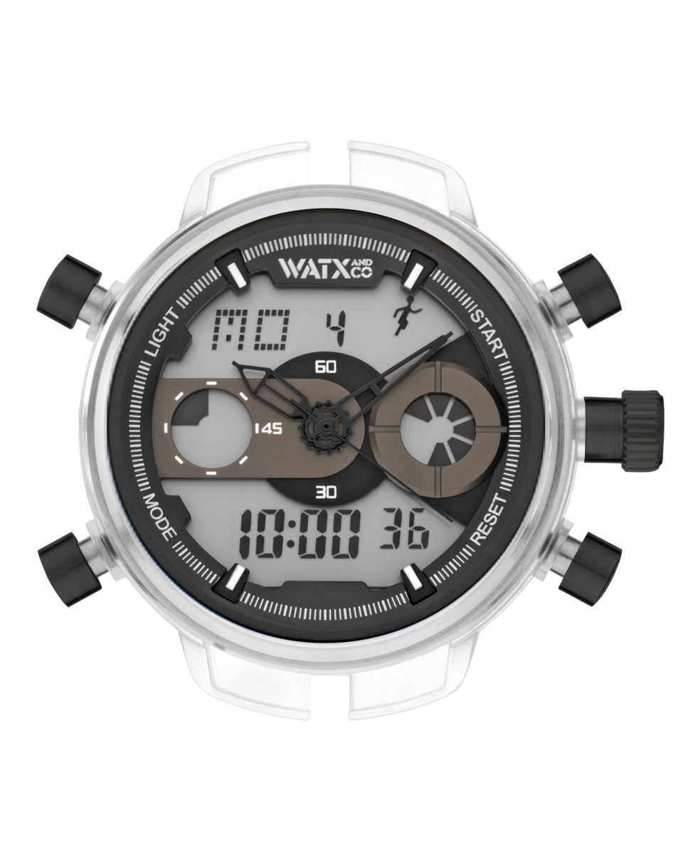 Watxandco RWA2706R Unisex Horlogedoos 49mm 5 ATM