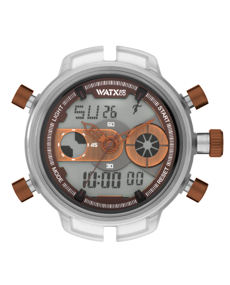 Watxandco RWA2720 Unisex Horlogedoos 49mm 5 ATM