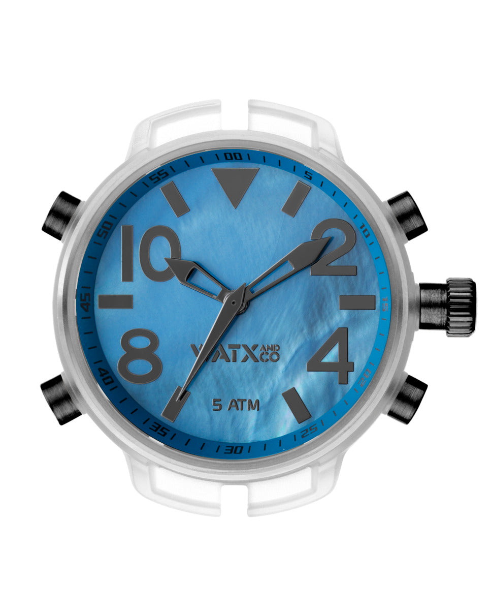 Watxandco RWA3712 Unisex Horlogedoos 49mm 5 ATM